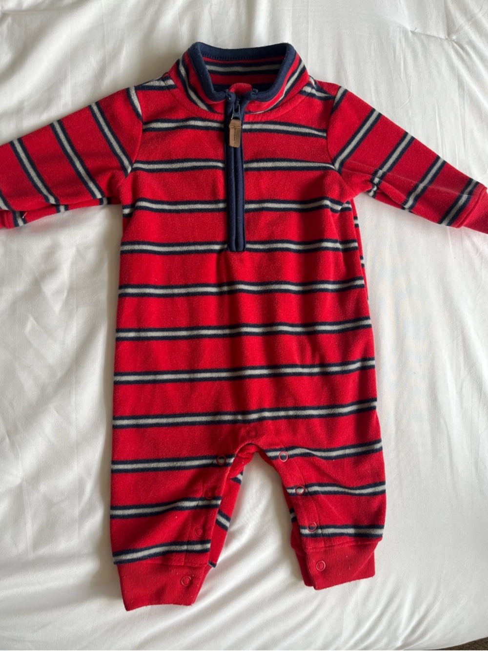 Carters Fleece Bodysuit